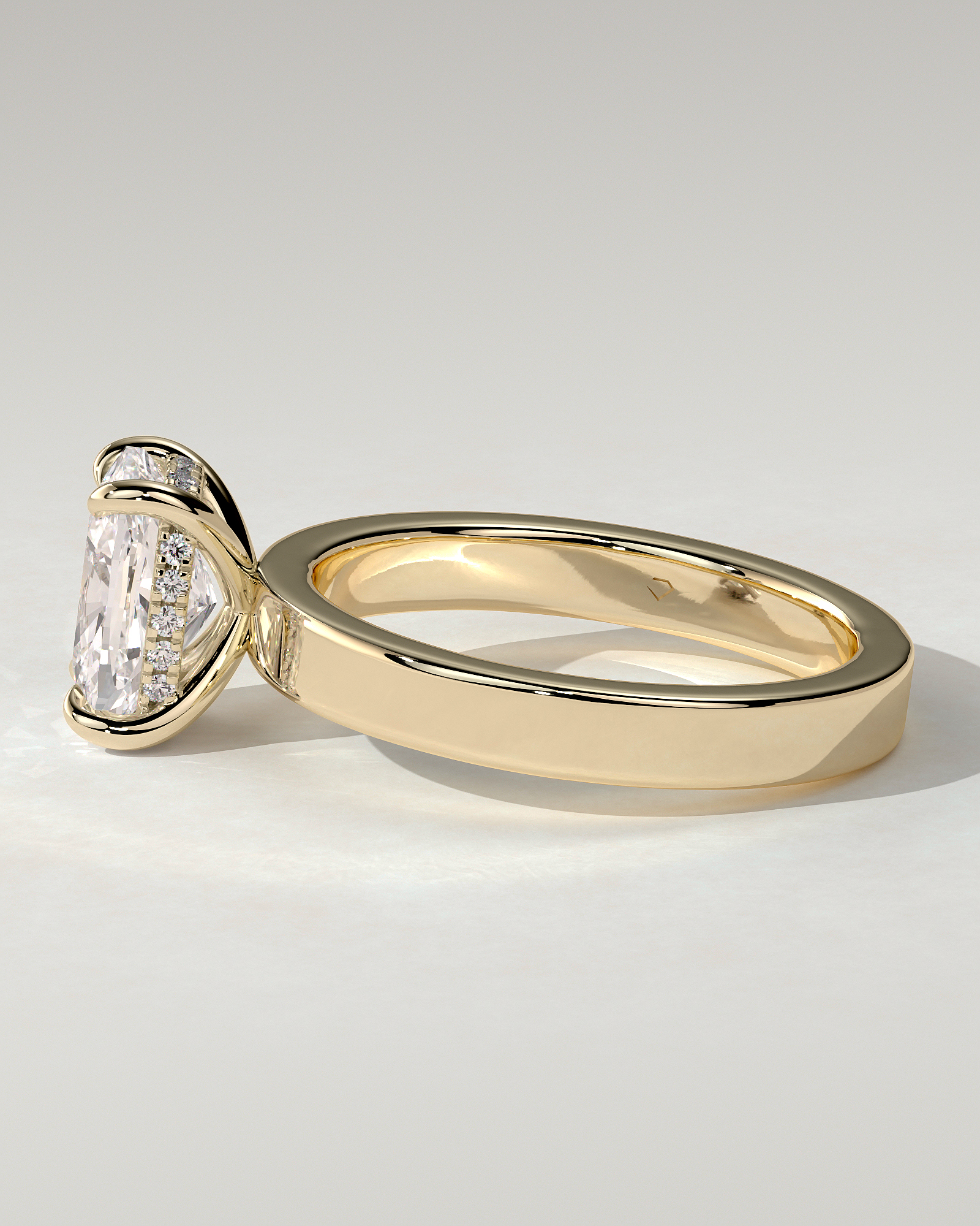 Kai Solitaire Cushion Ring