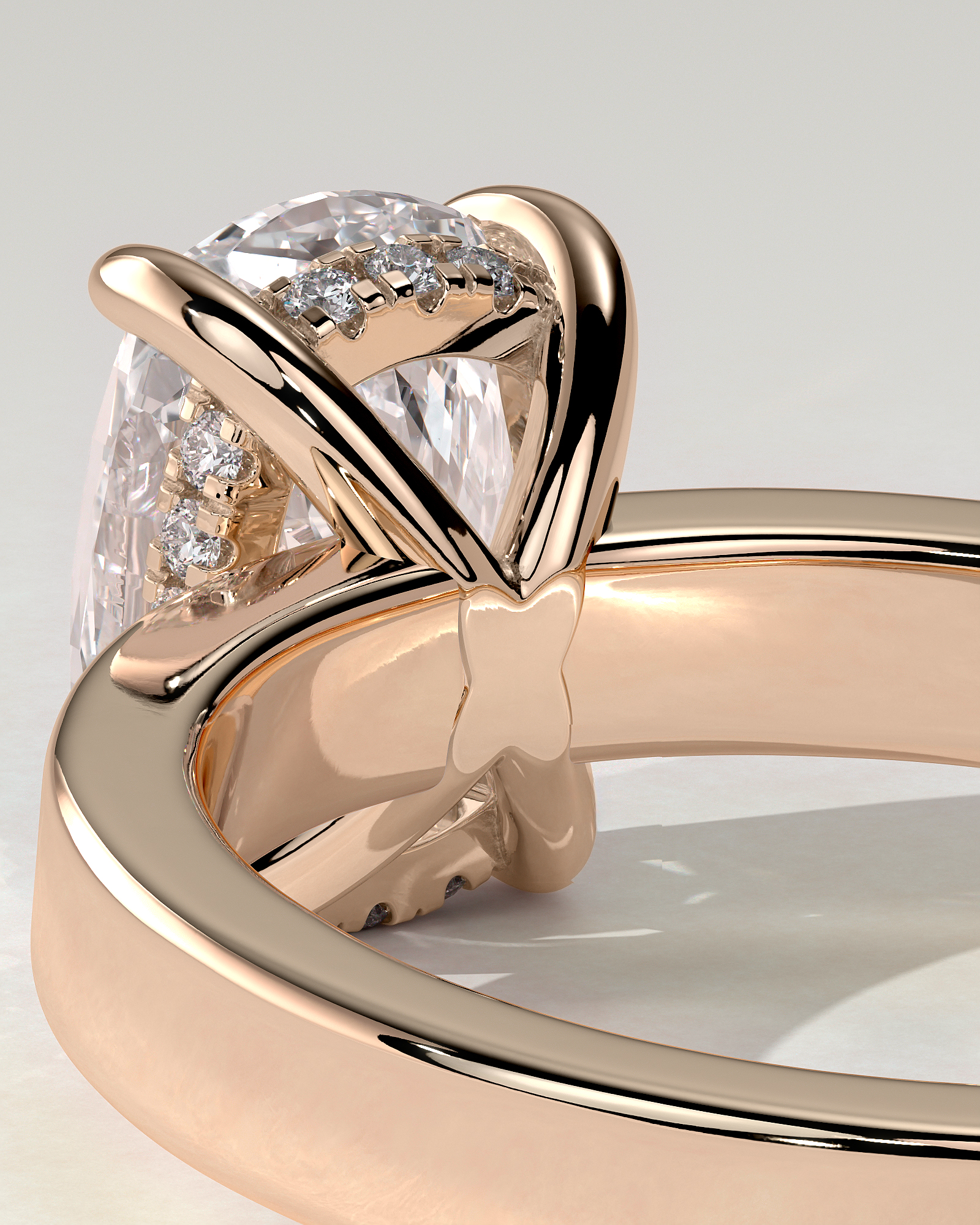 Kai Solitaire Cushion Ring