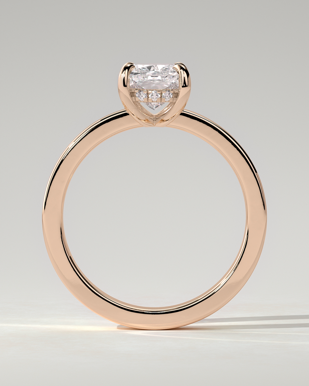 Kai Solitaire Cushion Ring