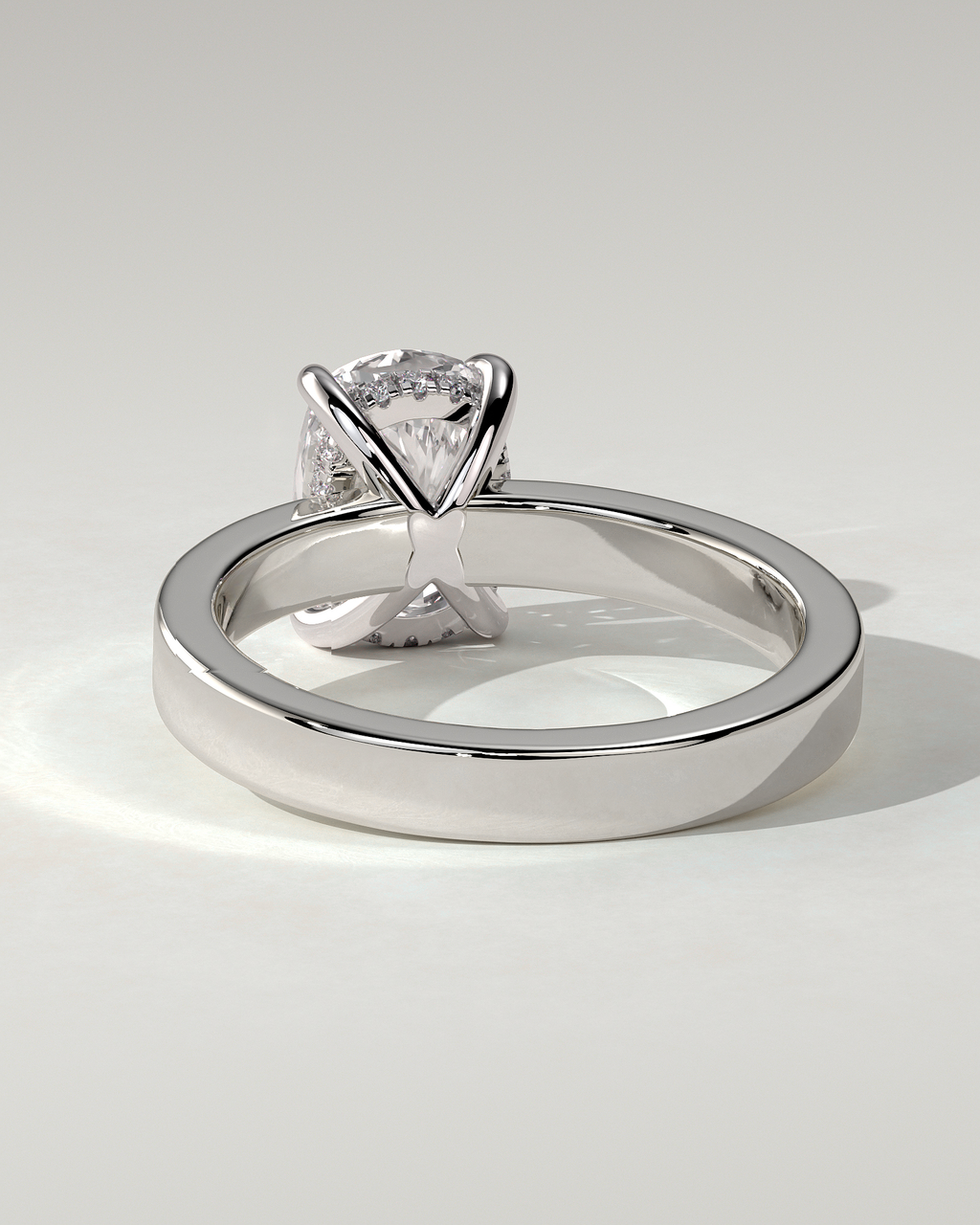 Kai Solitaire Cushion Ring
