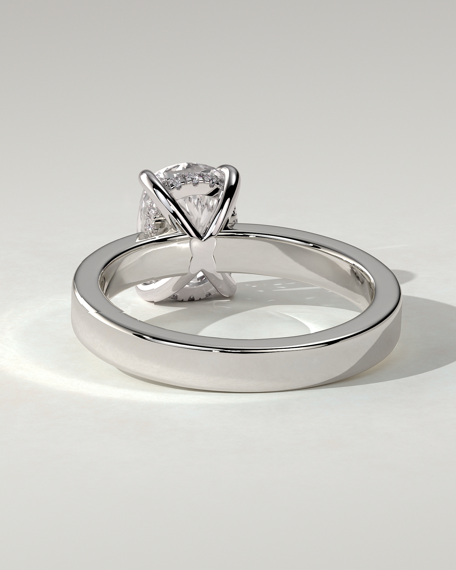 Kai Solitaire Cushion Ring