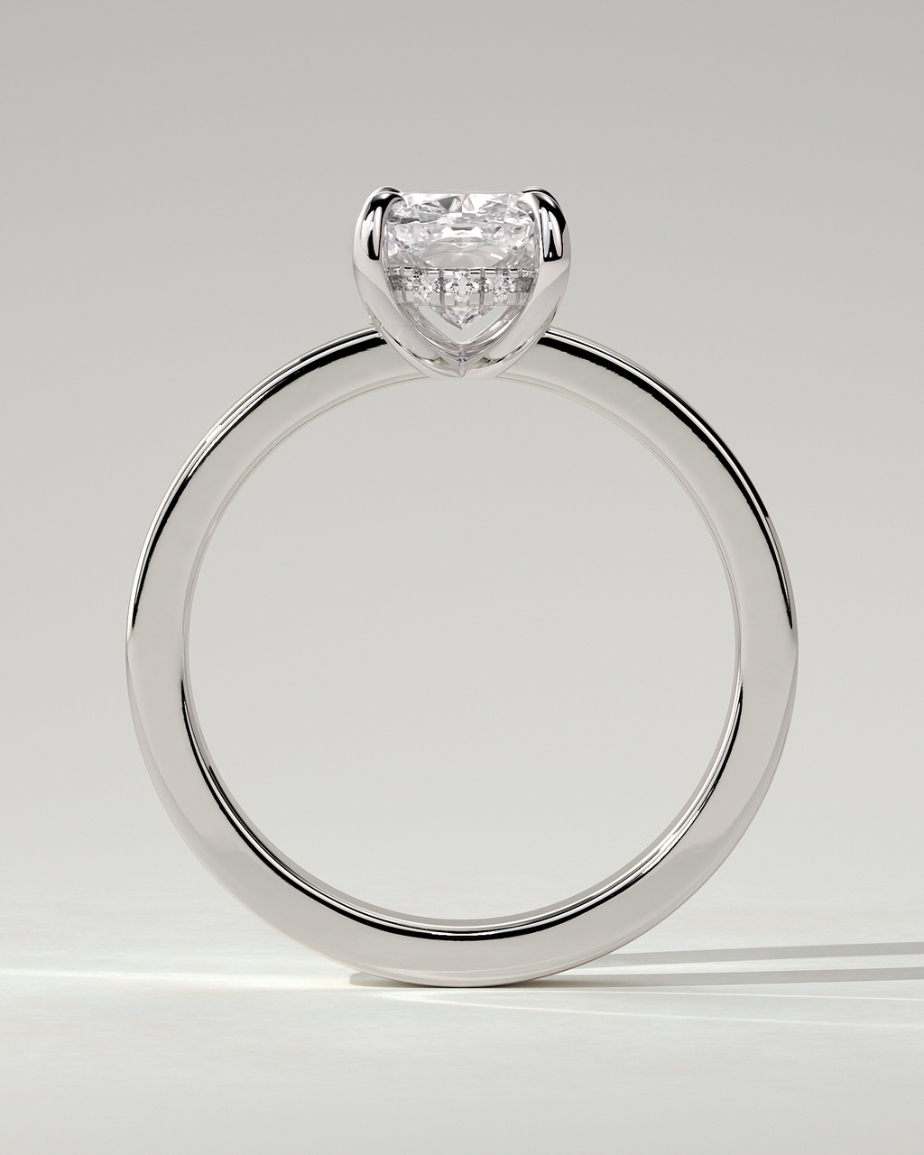 Kai Solitaire Cushion Ring