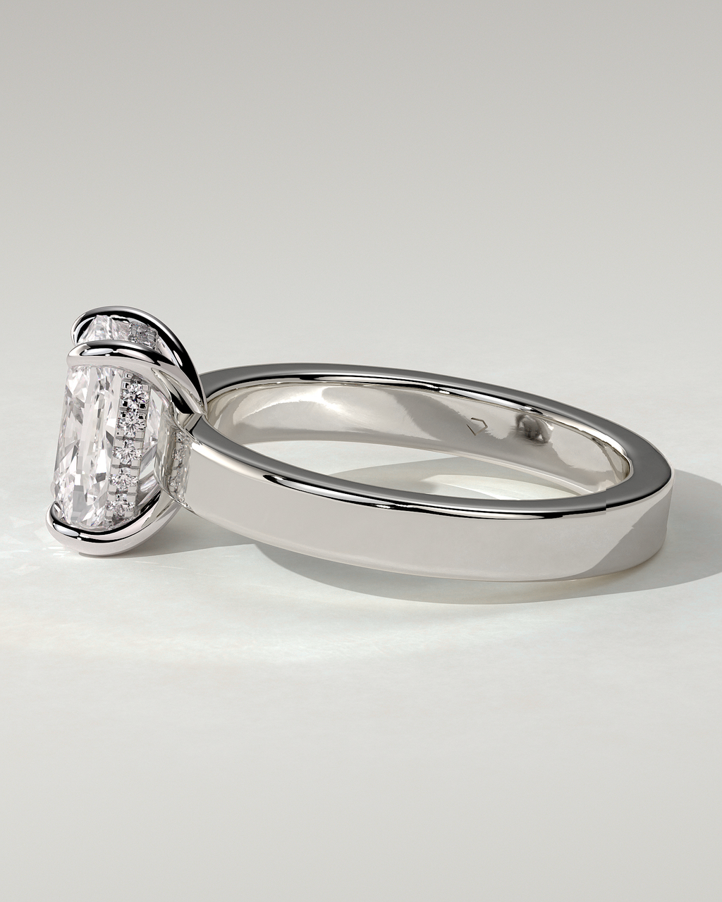 Kai Solitaire Cushion Ring
