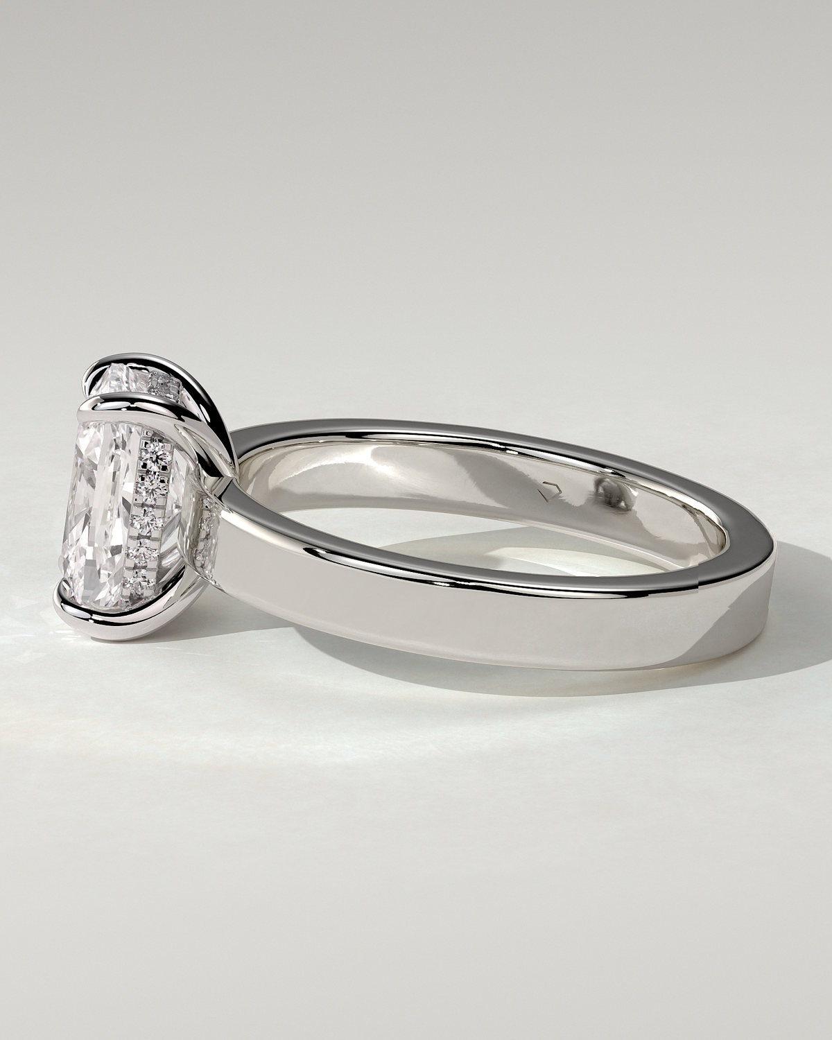 Kai Solitaire Cushion Ring
