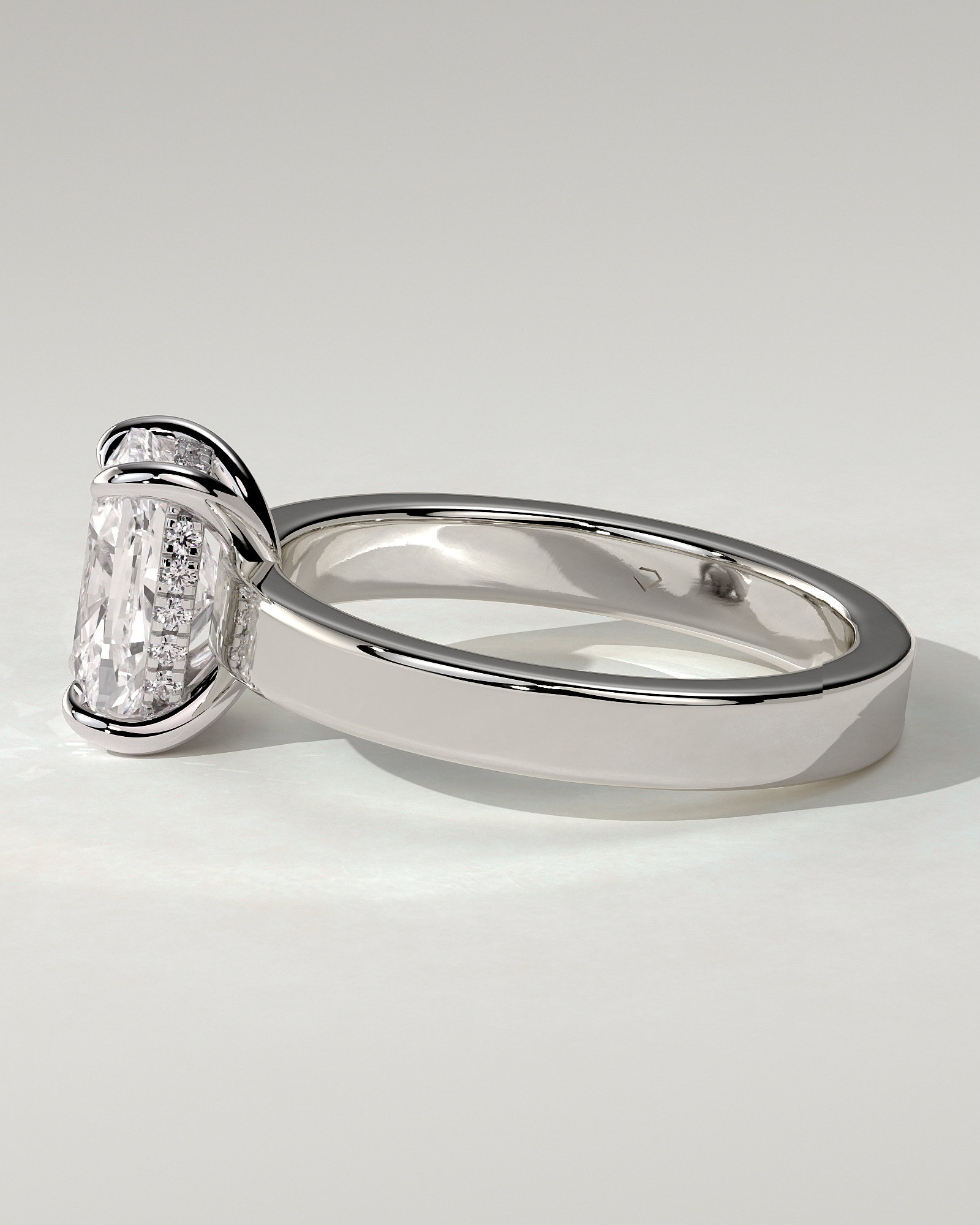 Kai Solitaire Cushion Ring