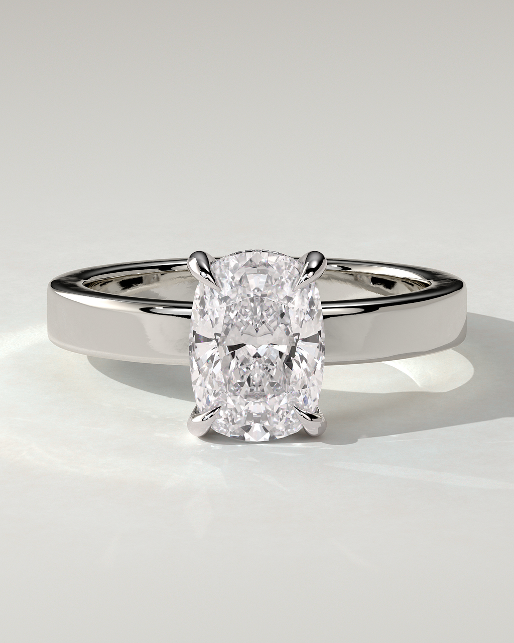 Kai Solitaire Cushion Ring