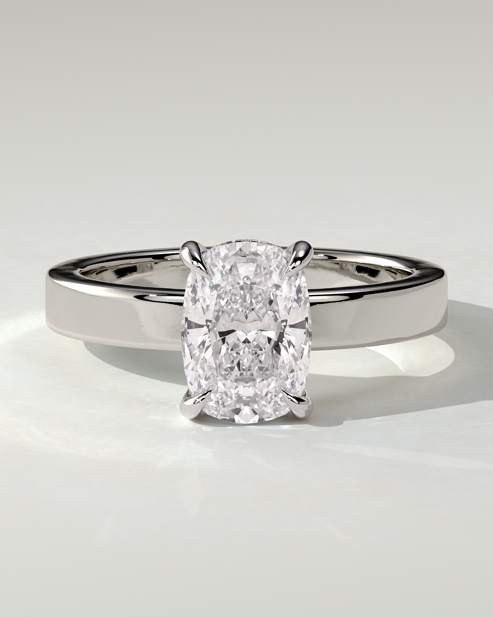 Kai Solitaire Cushion Ring
