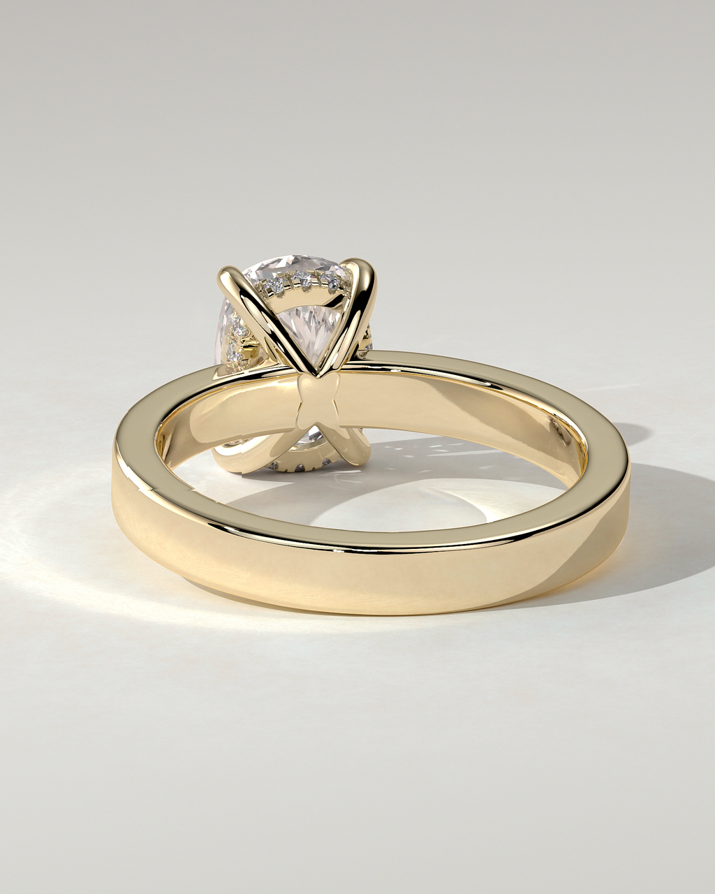 Kai Solitaire Cushion Ring