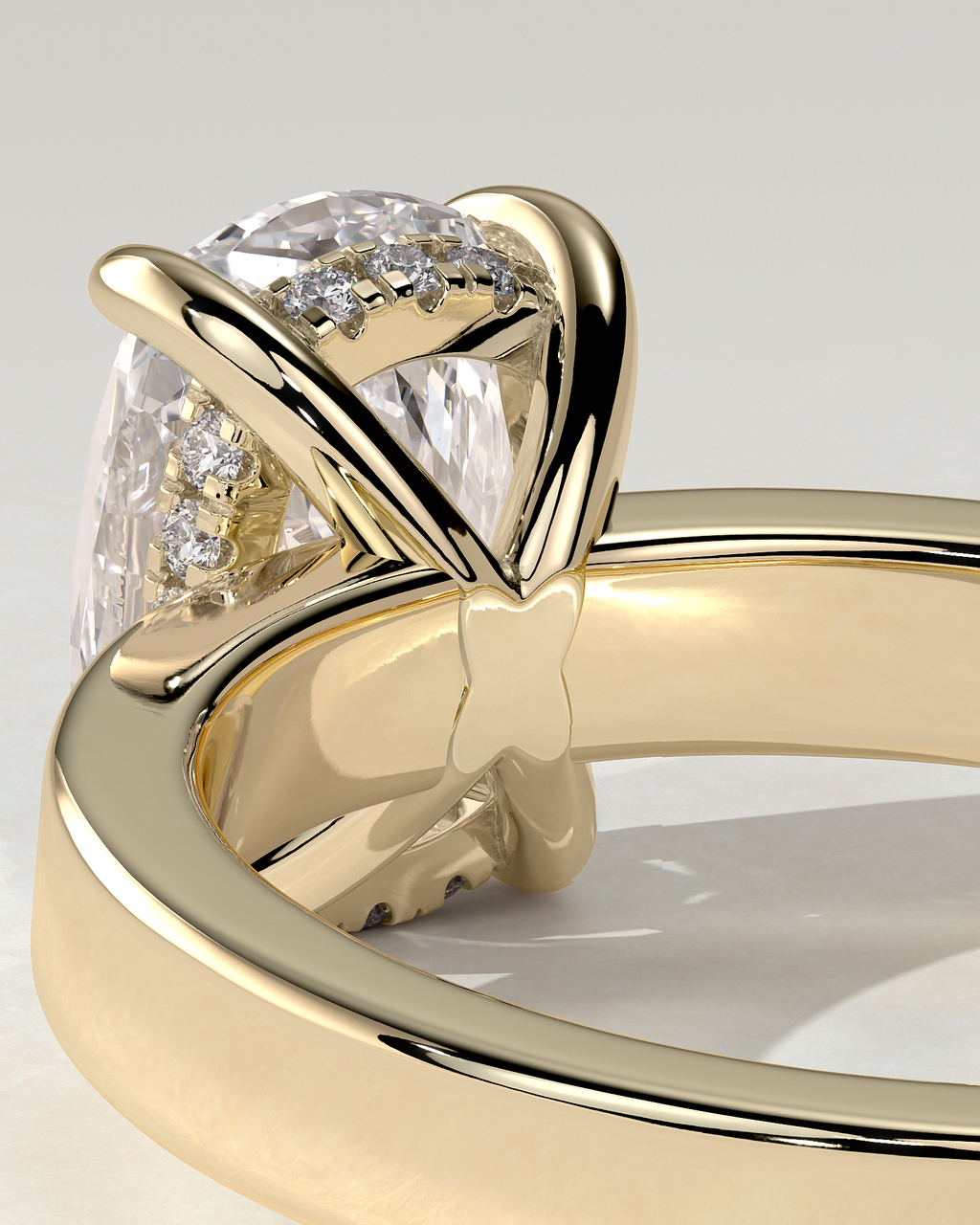 Kai Solitaire Cushion Ring