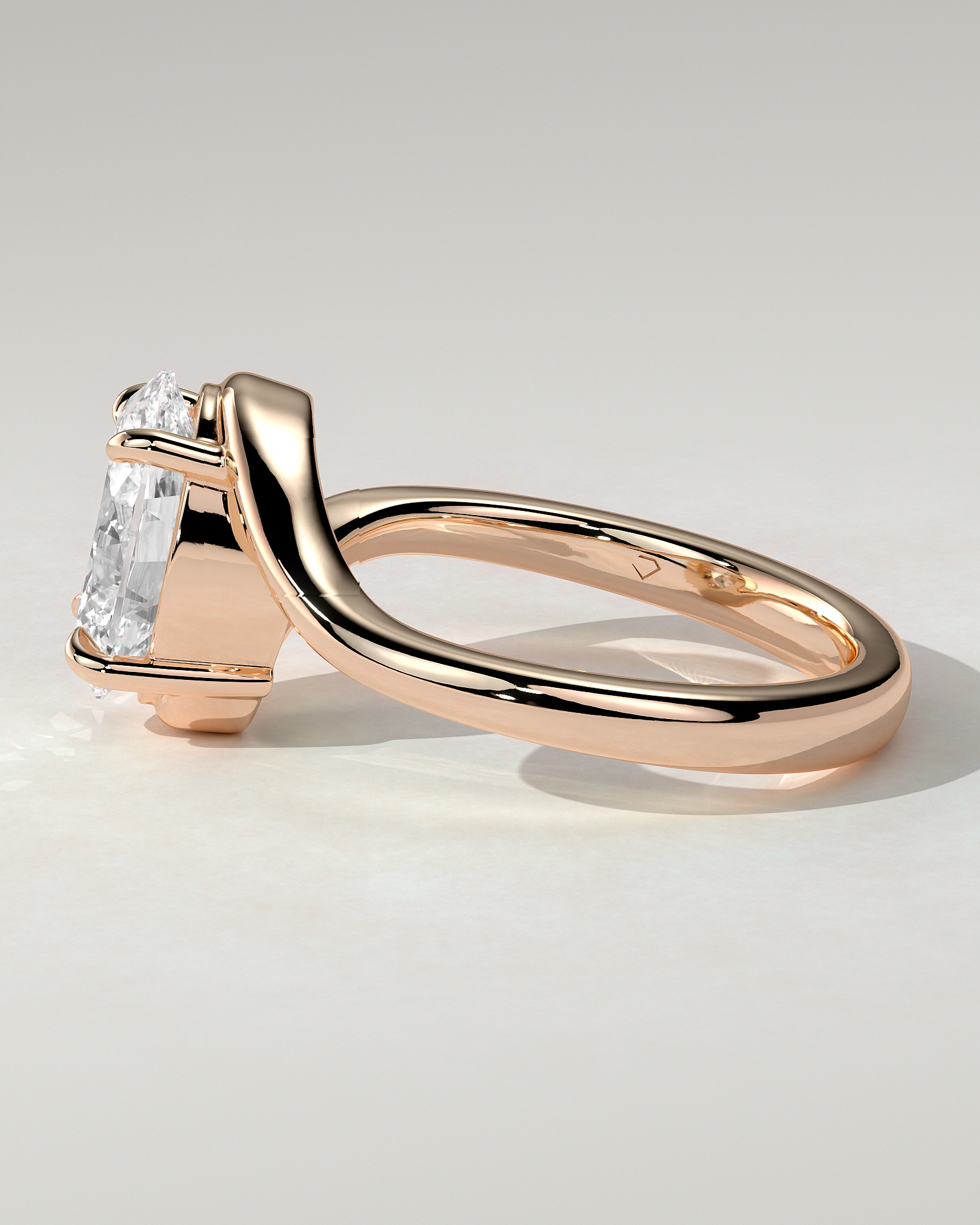 Kala Solitaire Oval Ring