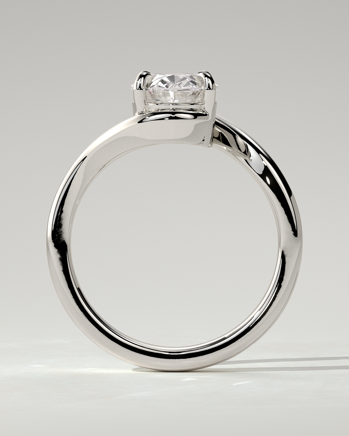 Kala Solitaire Oval Ring