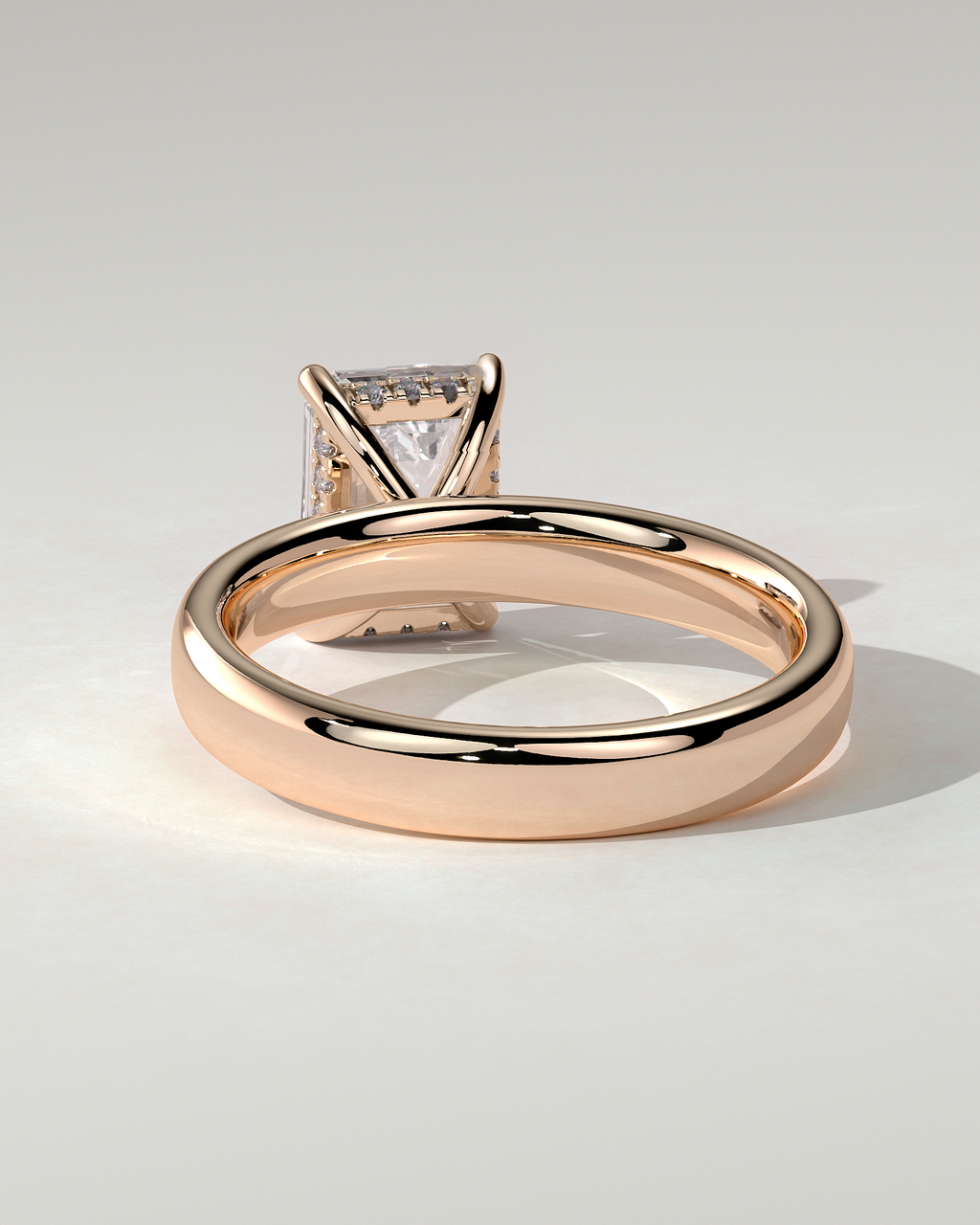 Kate Solitaire Emerald Ring