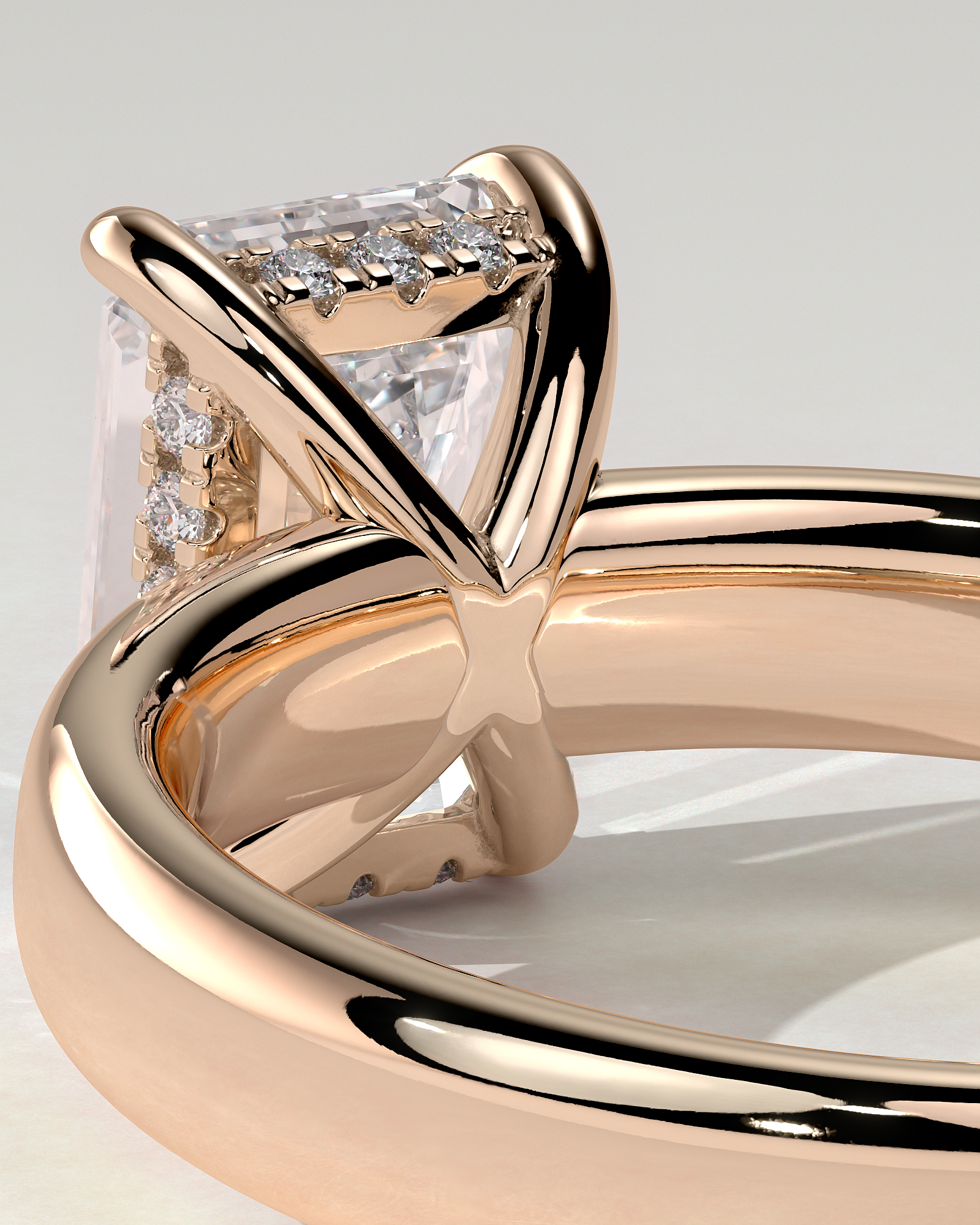 Kate Solitaire Emerald Ring