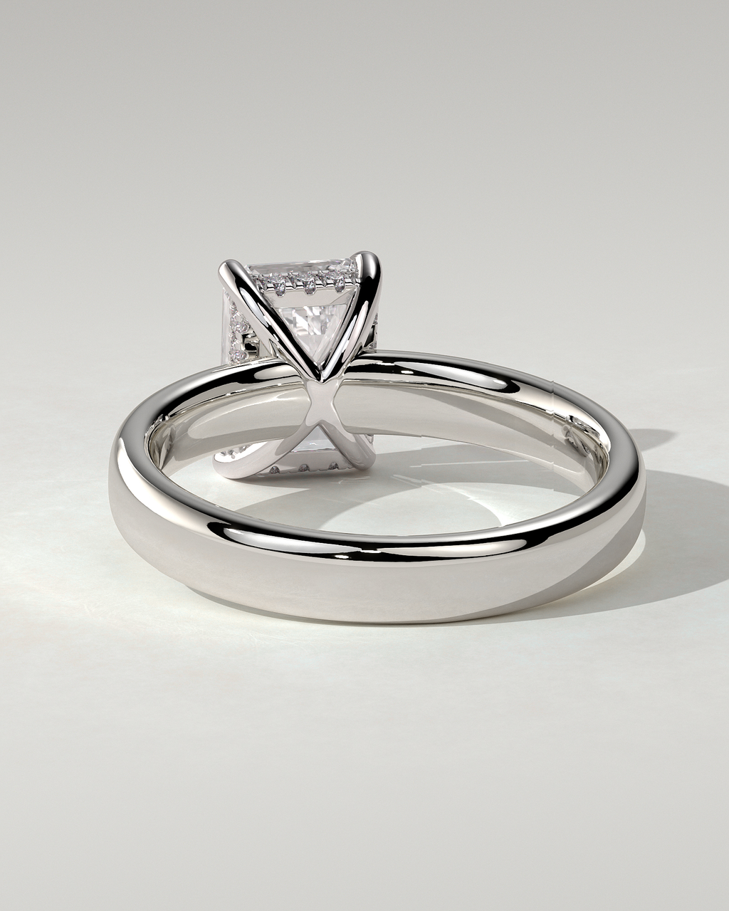 Kate Solitaire Emerald Ring