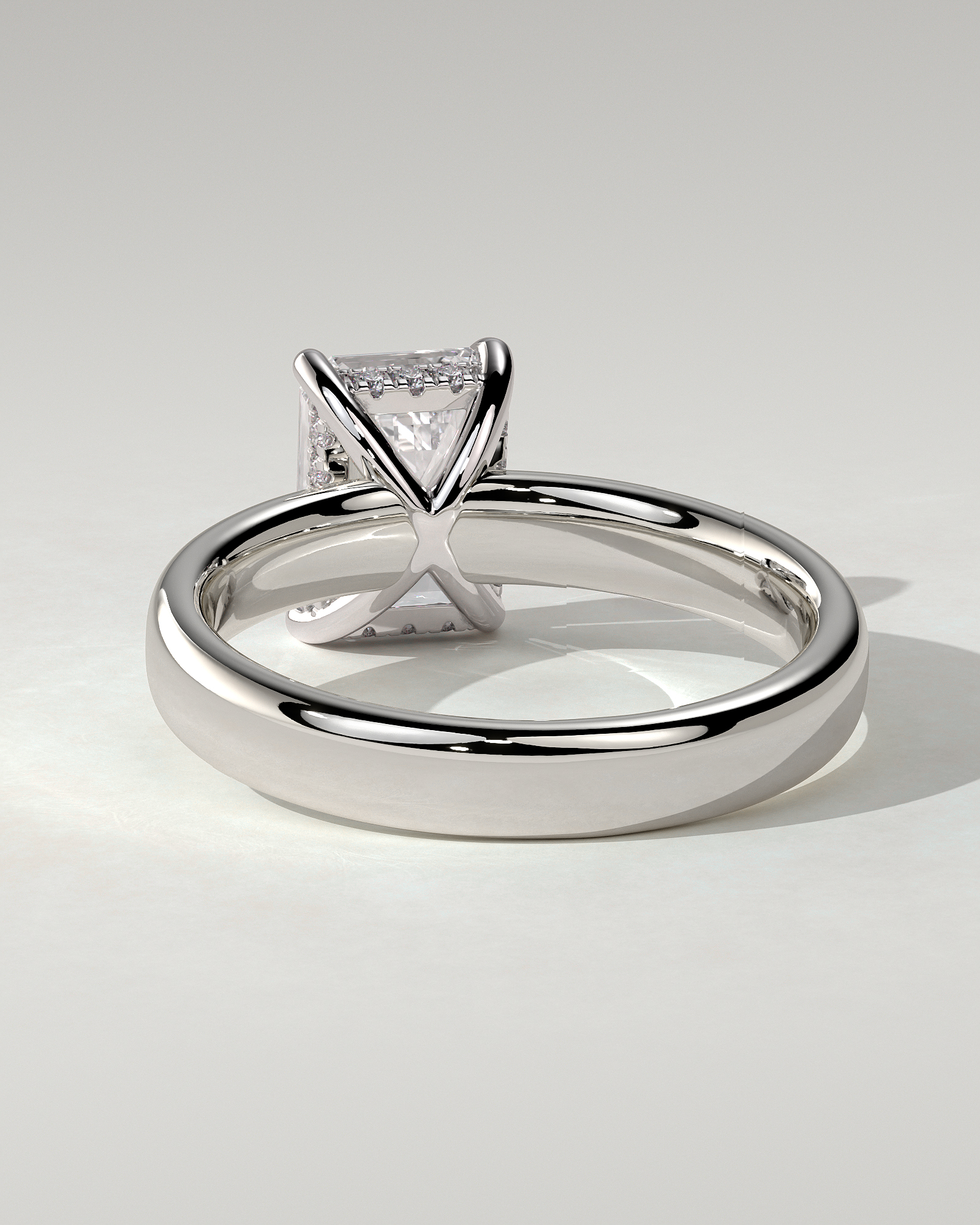 Kate Solitaire Emerald Ring