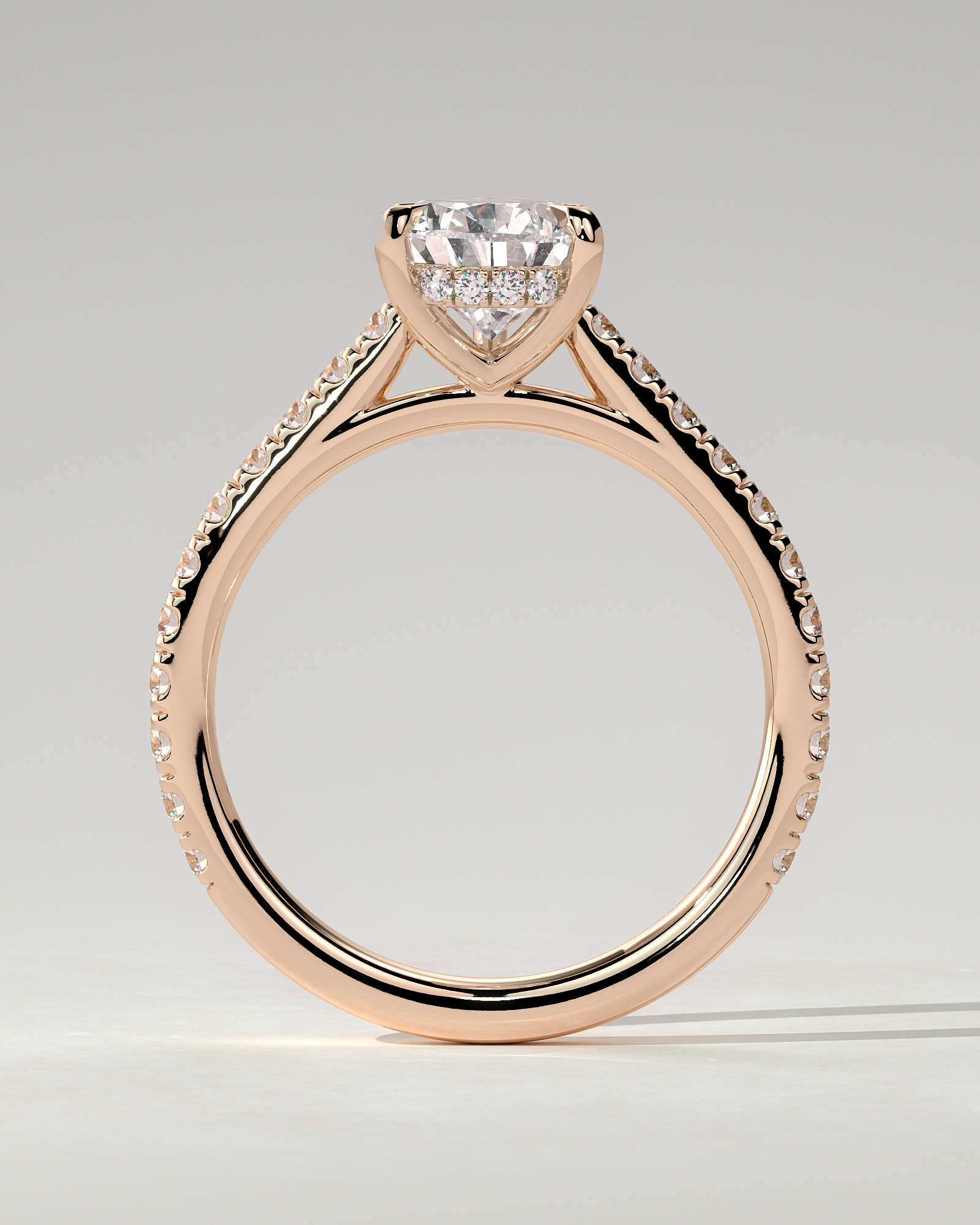Katrina Solitaire Pear Ring