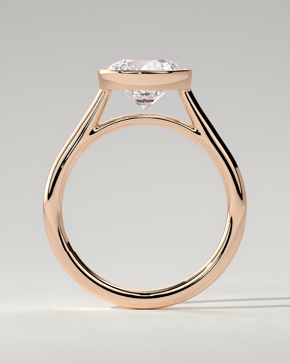 Kaylah Bezel Round Ring