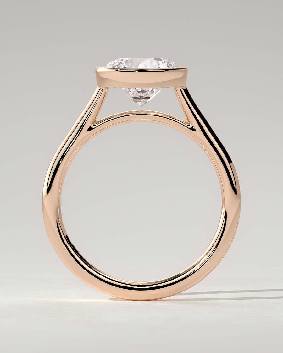Kaylah Bezel Round Ring