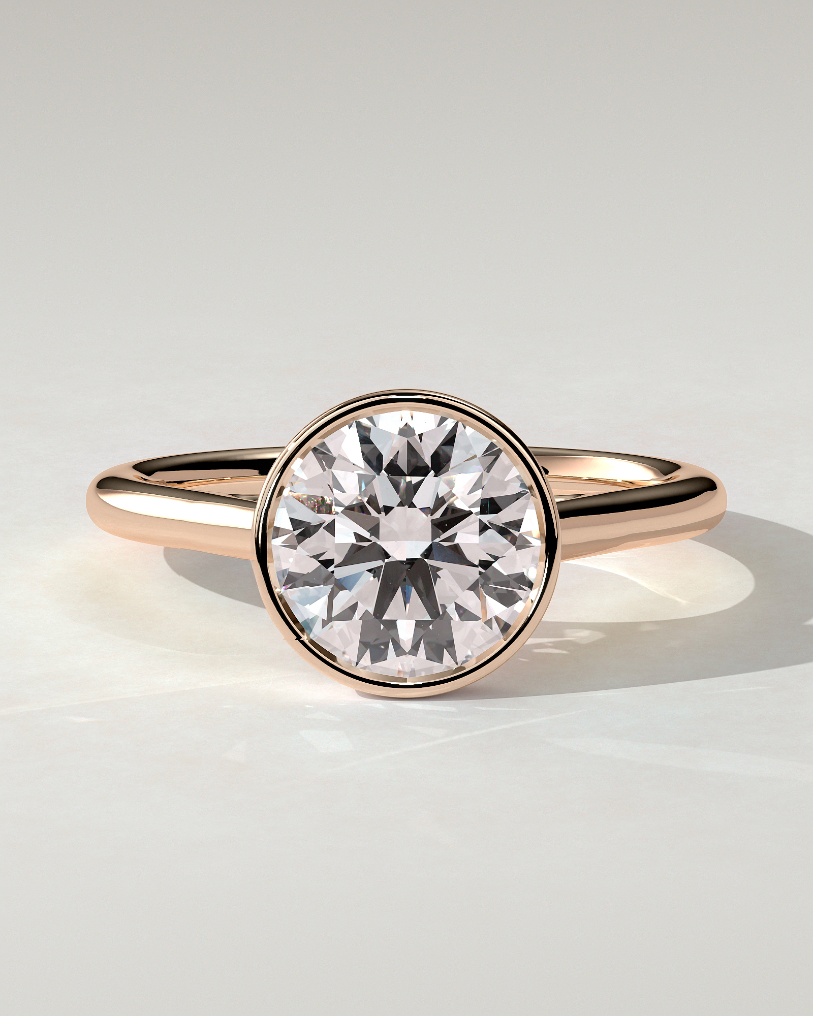 Kaylah Bezel Round Ring