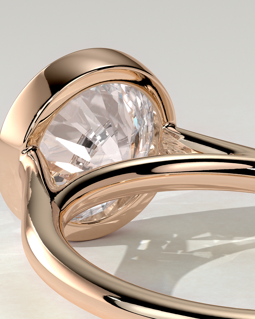 Kaylah Bezel Round Ring