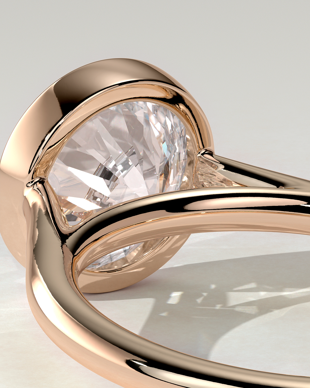 Kaylah Bezel Round Ring