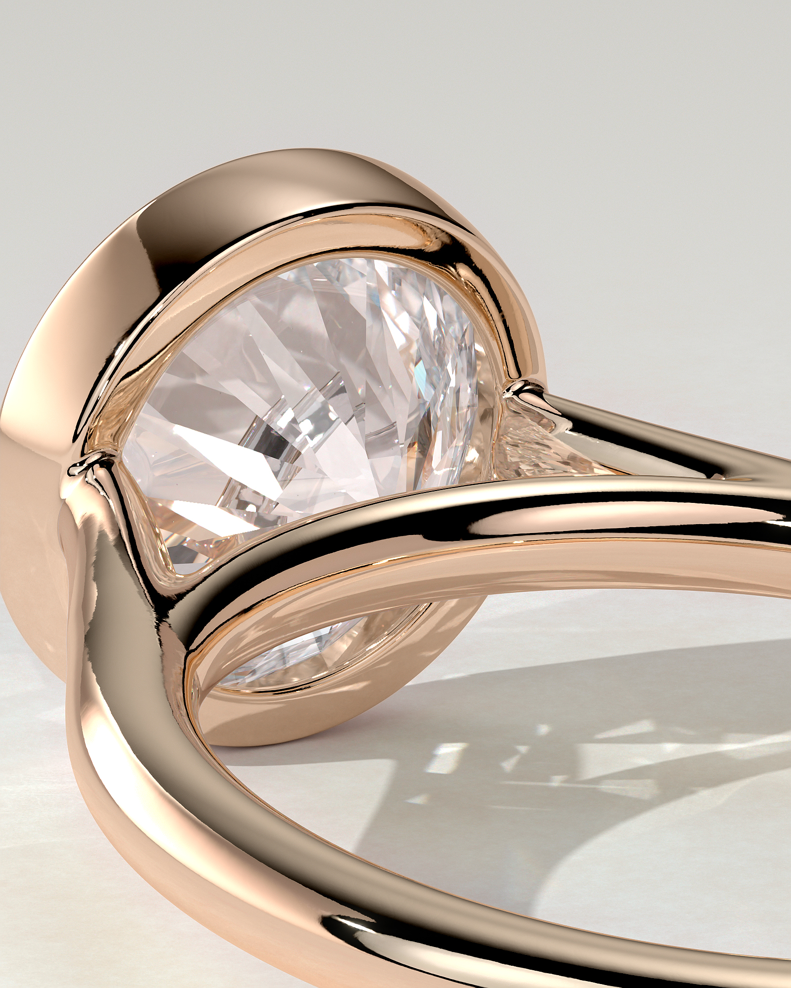 Kaylah Bezel Round Ring
