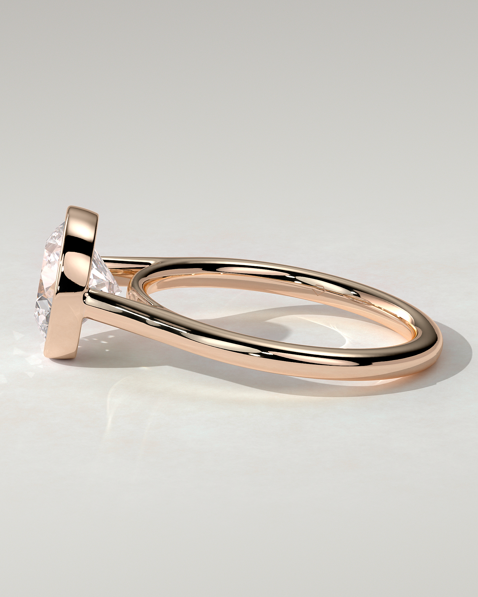 Kaylah Bezel Round Ring