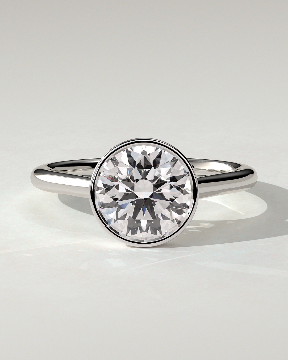 Kaylah Bezel Round Ring