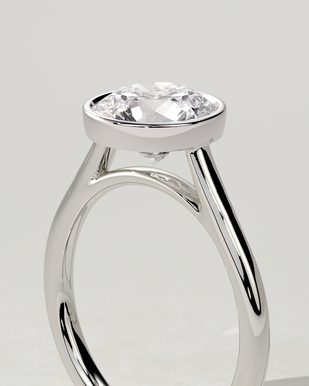 Kaylah Bezel Round Ring