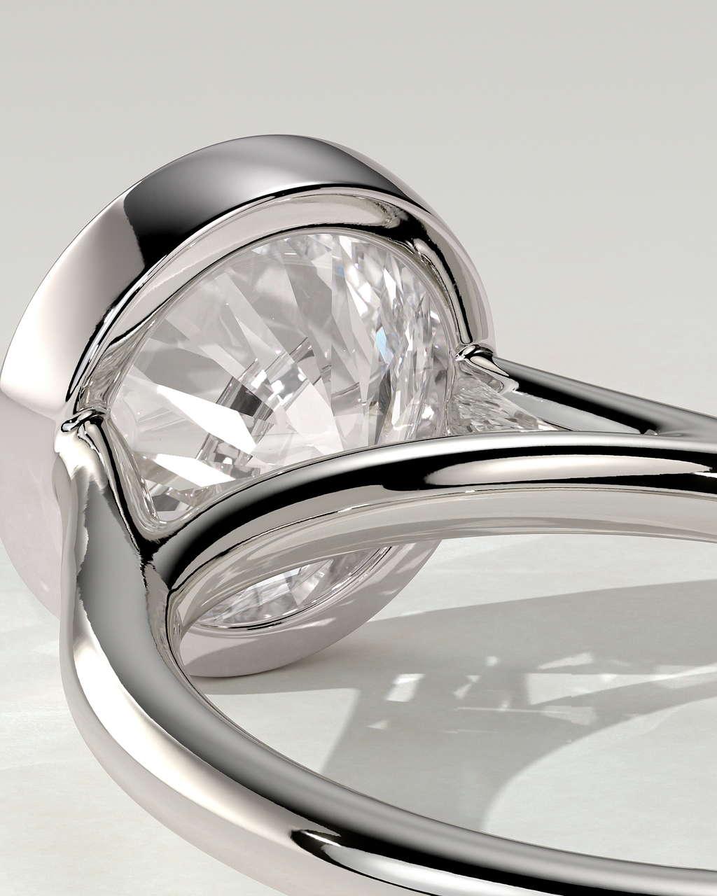 Kaylah Bezel Round Ring