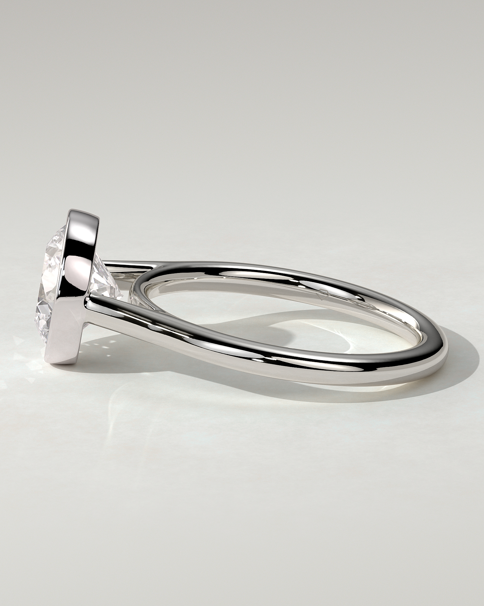 Kaylah Bezel Round Ring