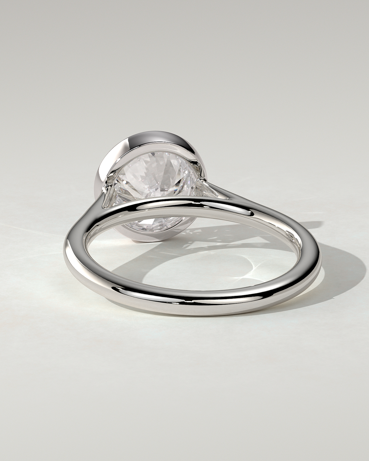 Kaylah Bezel Round Ring