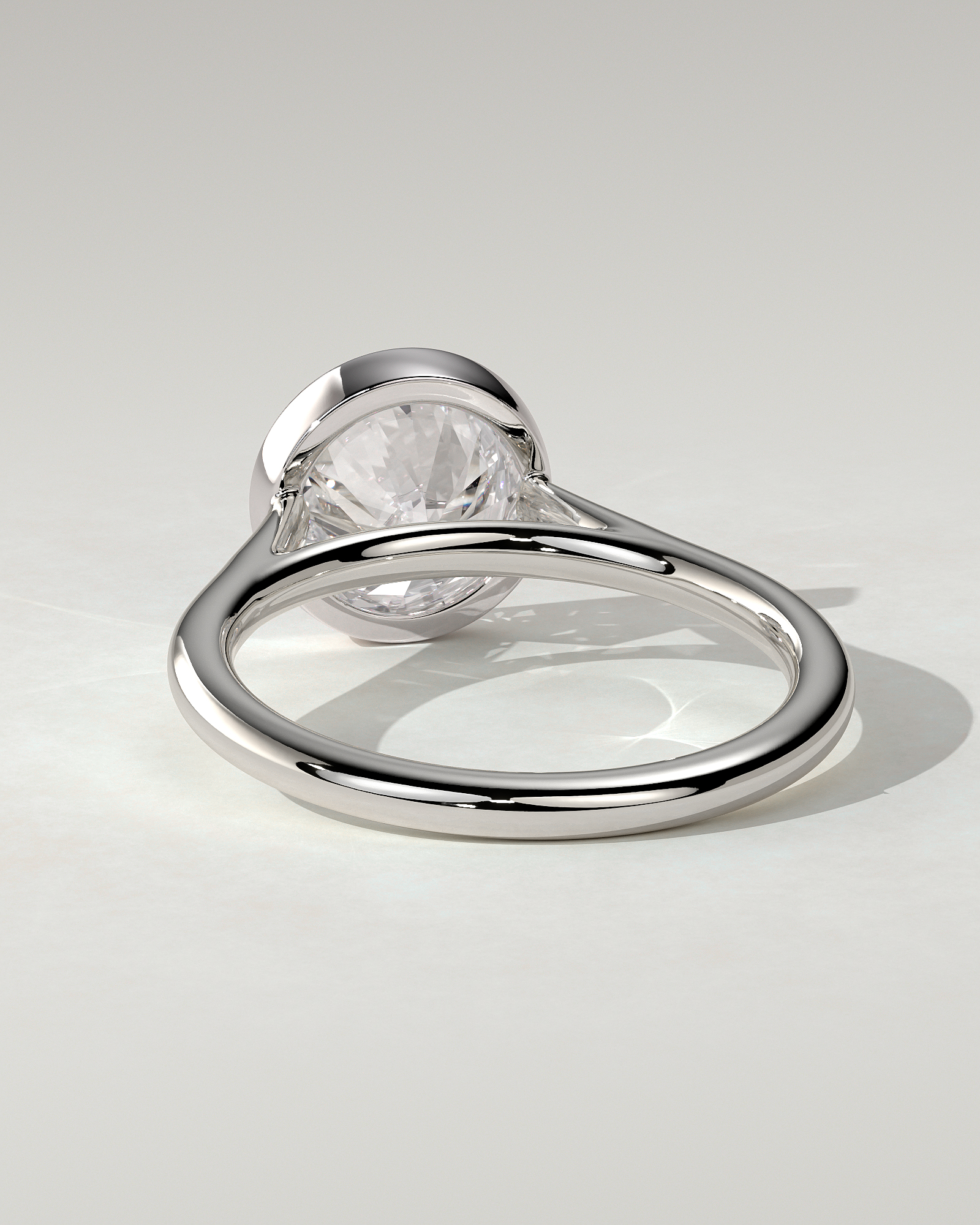 Kaylah Bezel Round Ring