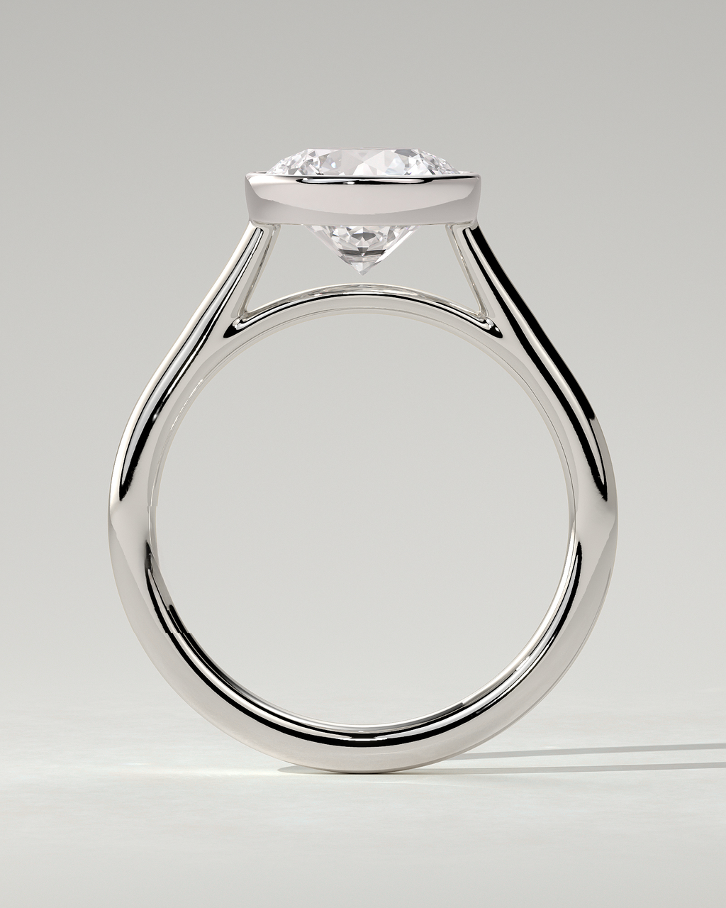 Kaylah Bezel Round Ring