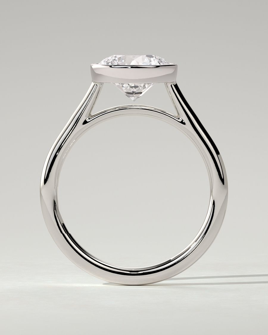 Kaylah Bezel Round Ring
