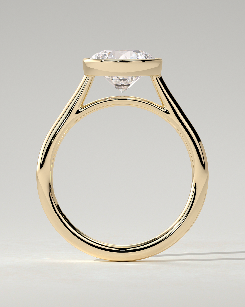 Kaylah Bezel Round Ring