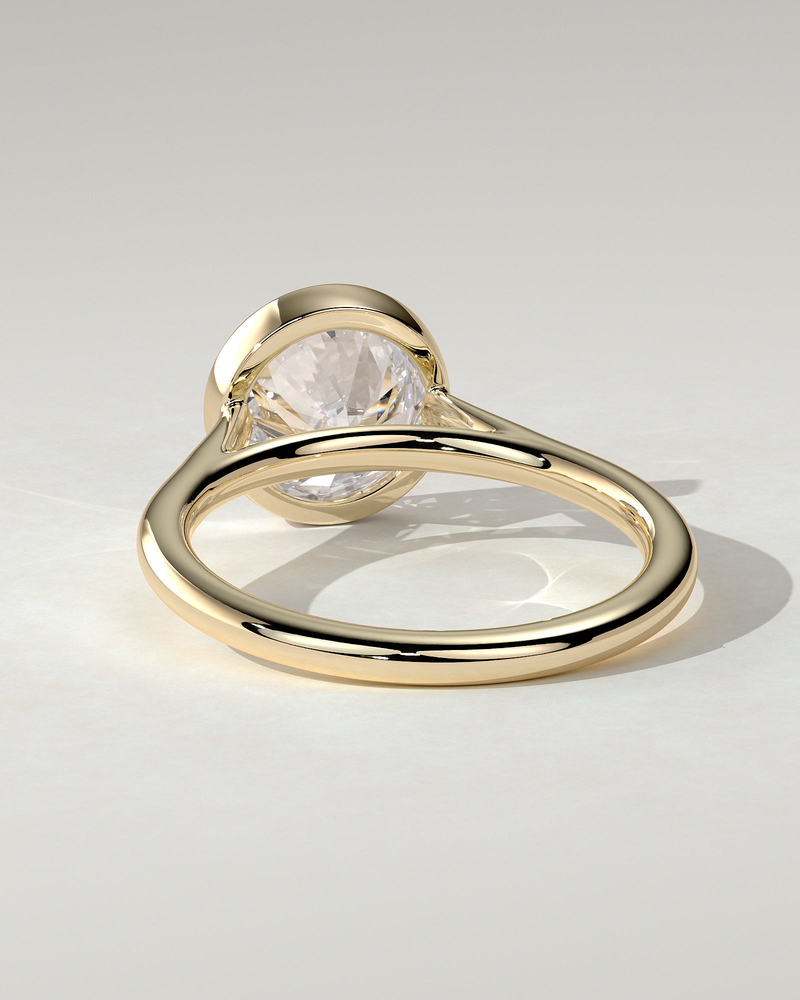 Kaylah Bezel Round Ring