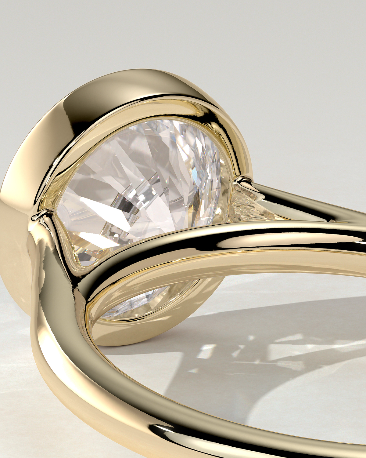 Kaylah Bezel Round Ring
