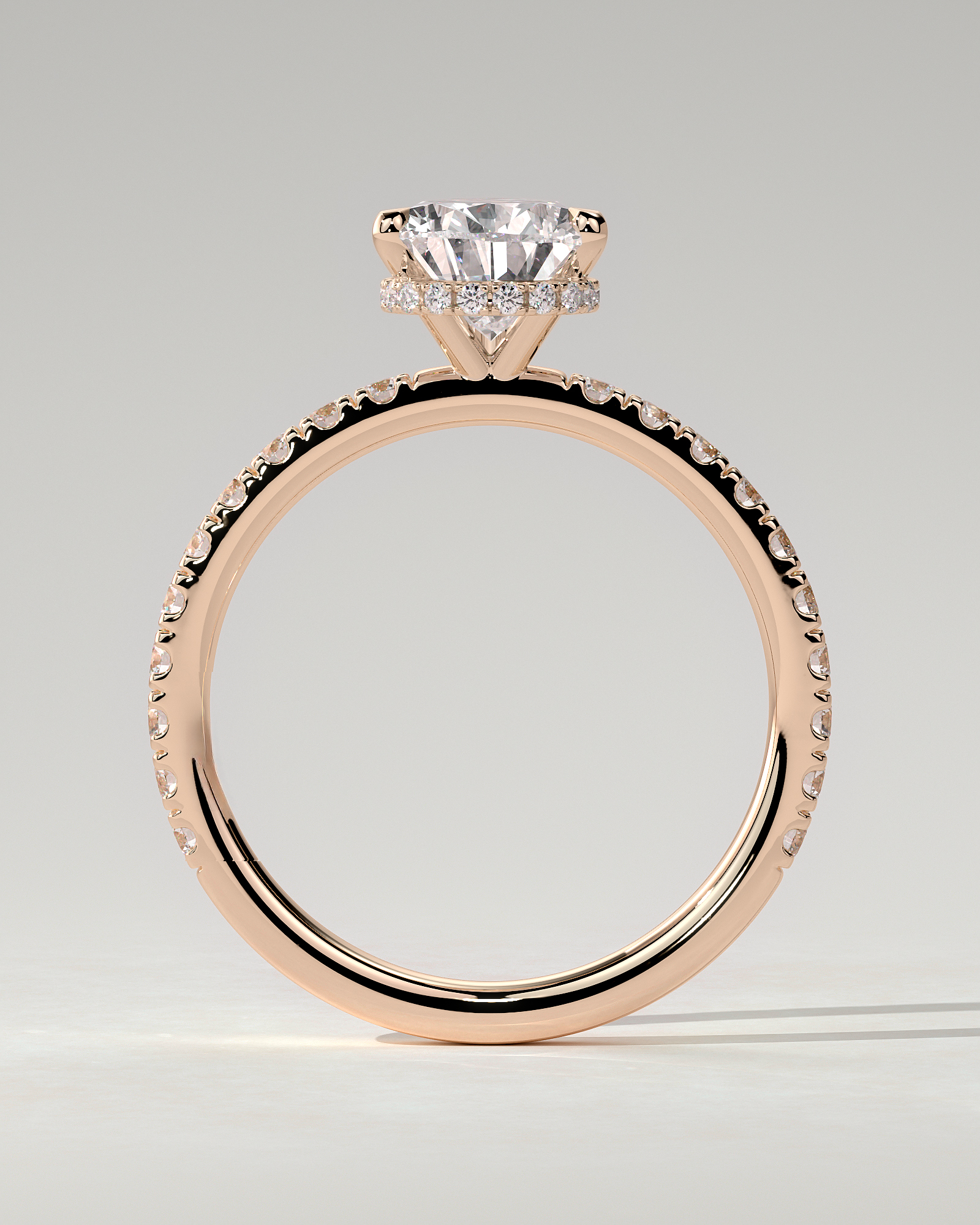 Keira Solitaire Pear Ring