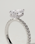 Keira Solitaire Pear Ring