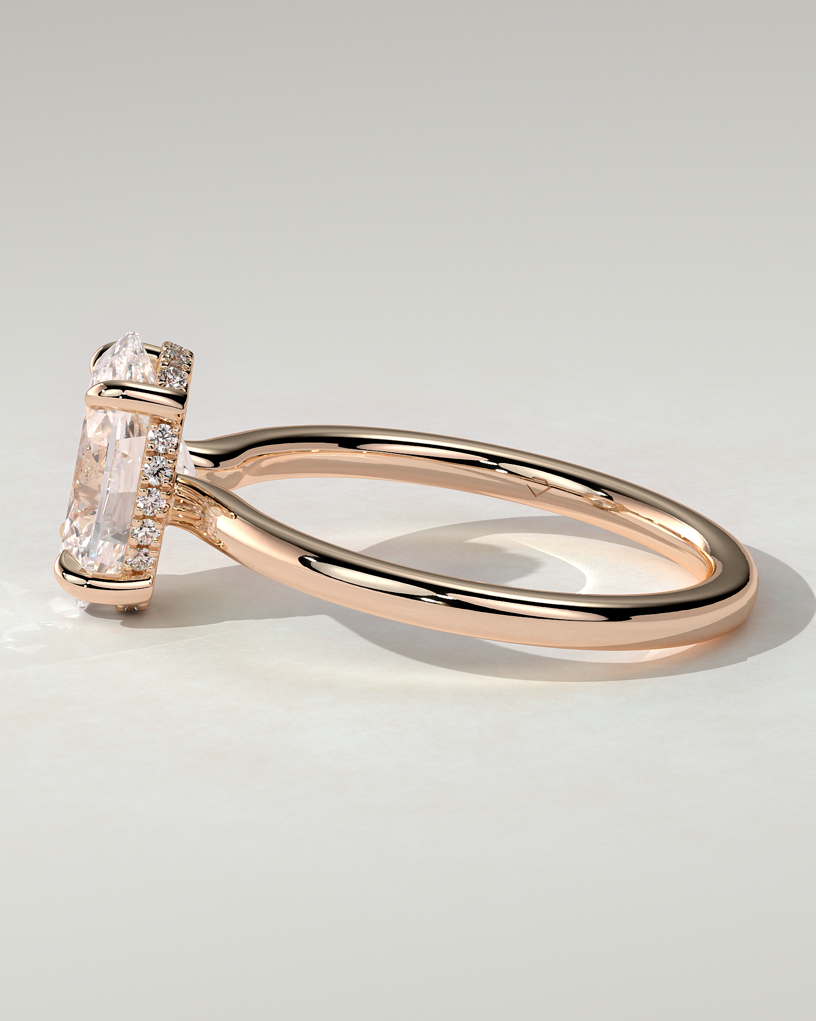 Kiana Solitaire Oval Ring