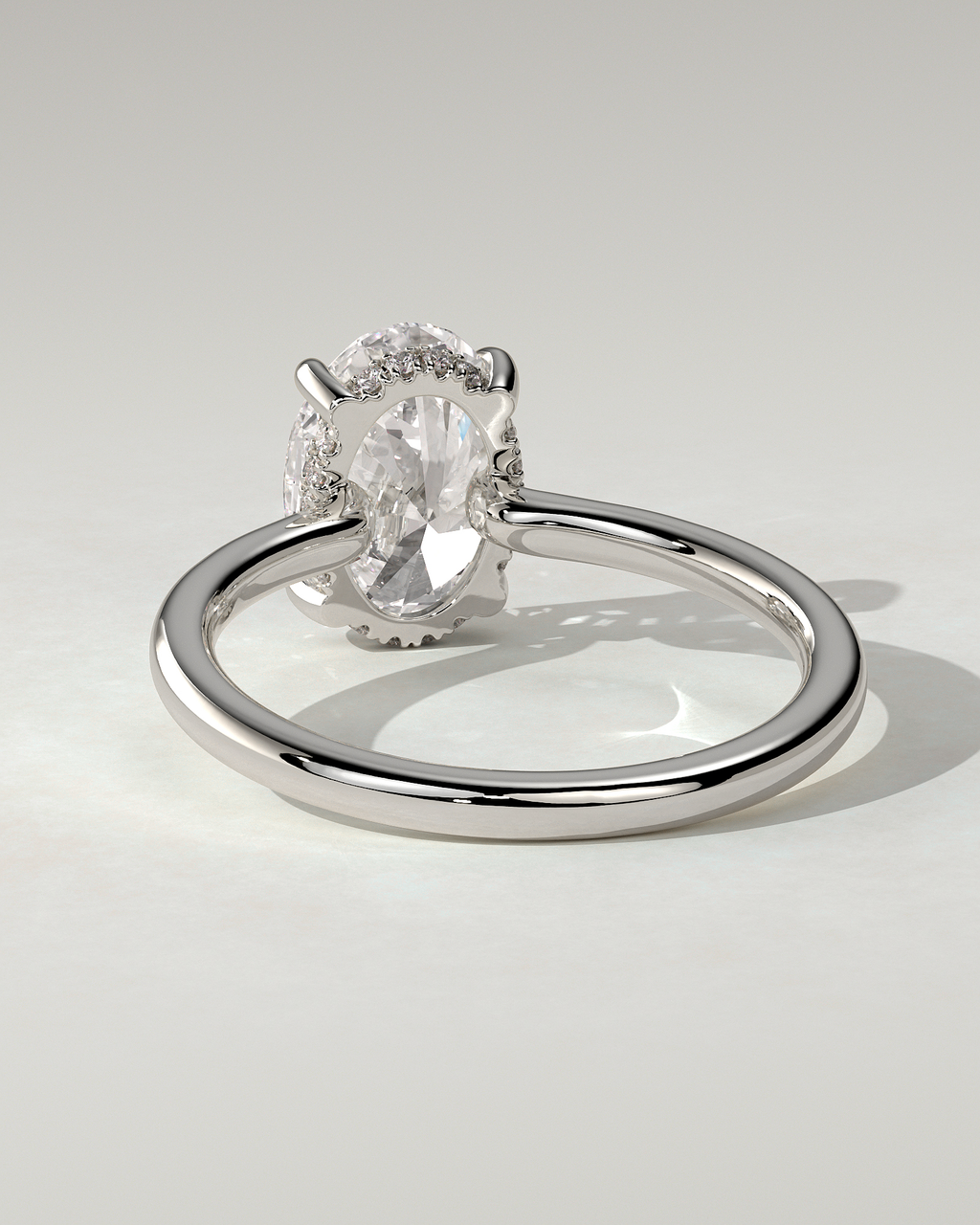 Kiana Solitaire Oval Ring