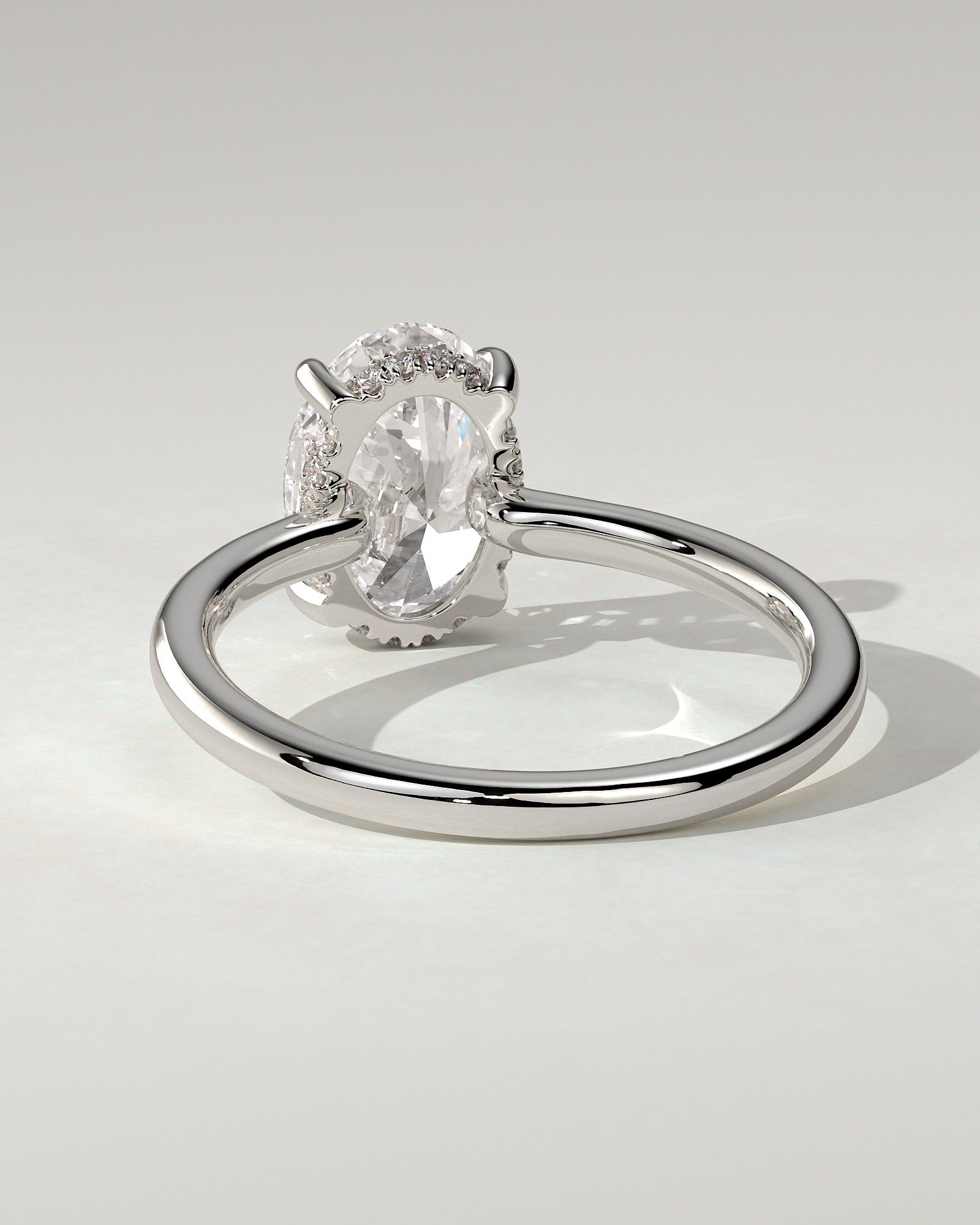 Kiana Solitaire Oval Ring