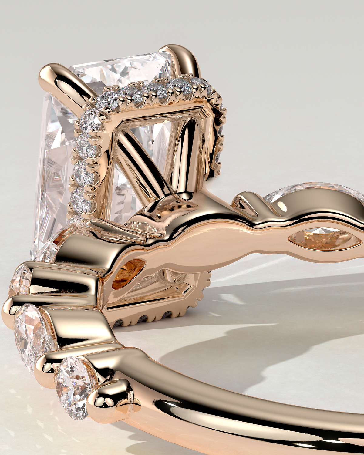 Kyla Solitaire Radiant Ring