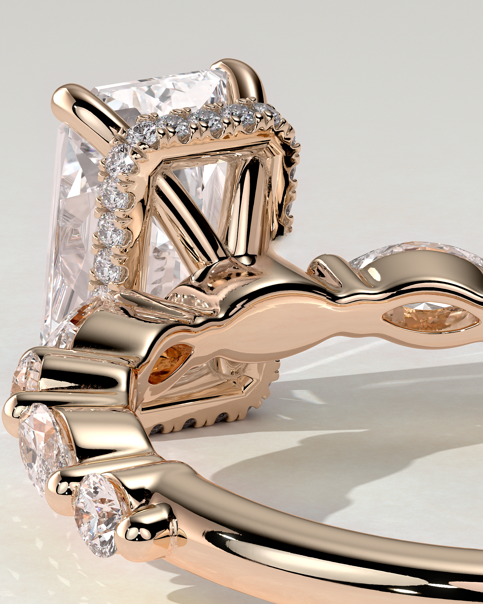 Kyla Solitaire Radiant Ring