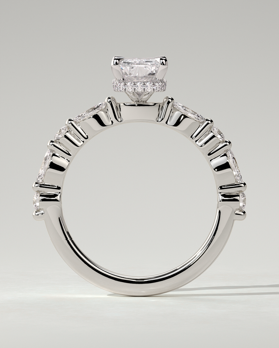 Kyla Solitaire Radiant Ring