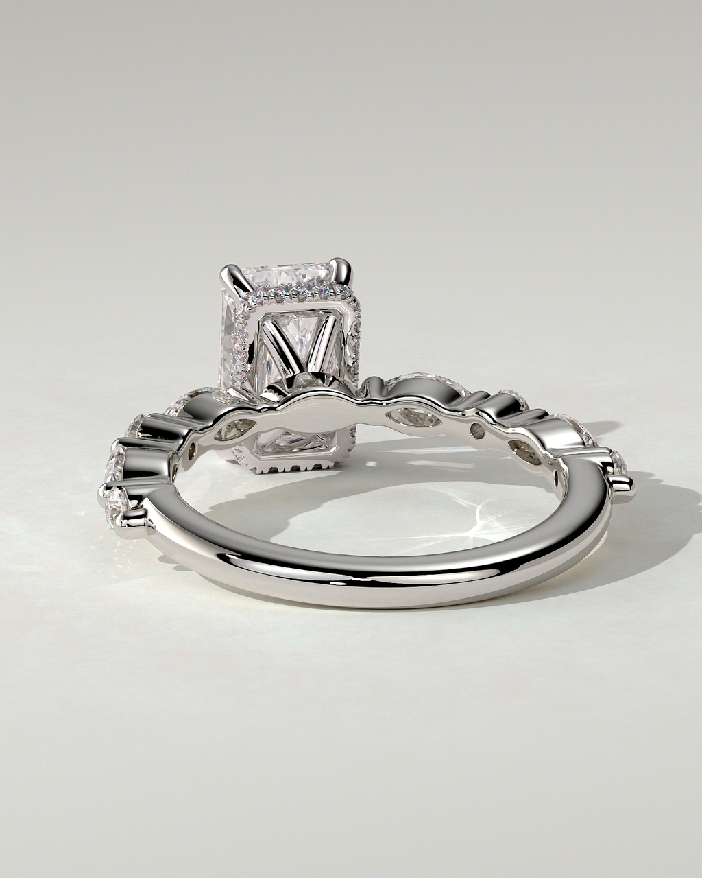 Kyla Solitaire Radiant Ring