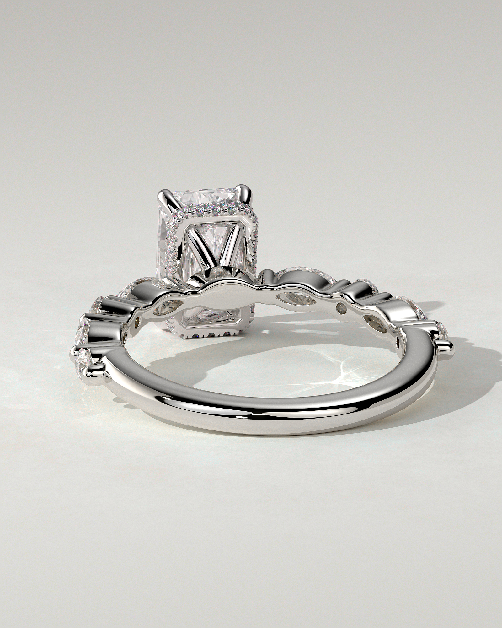Kyla Solitaire Radiant Ring