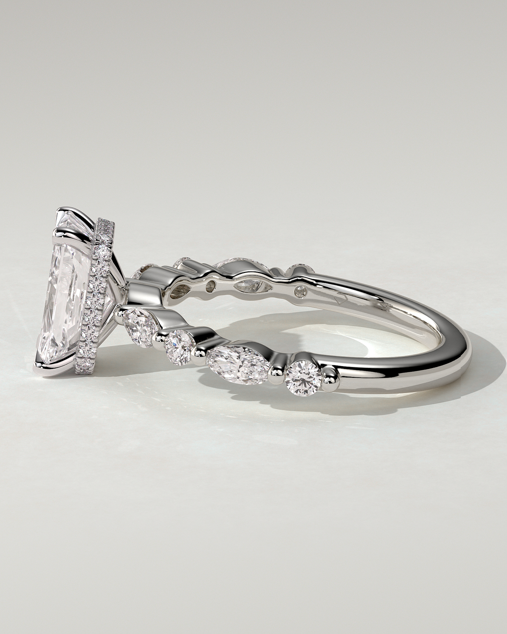 Kyla Solitaire Radiant Ring