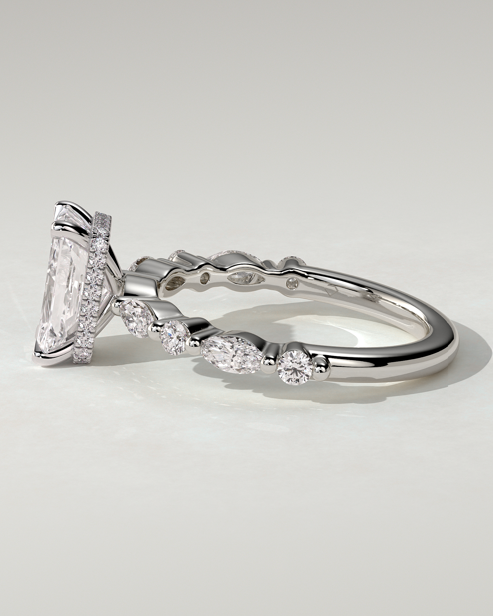 Kyla Solitaire Radiant Ring